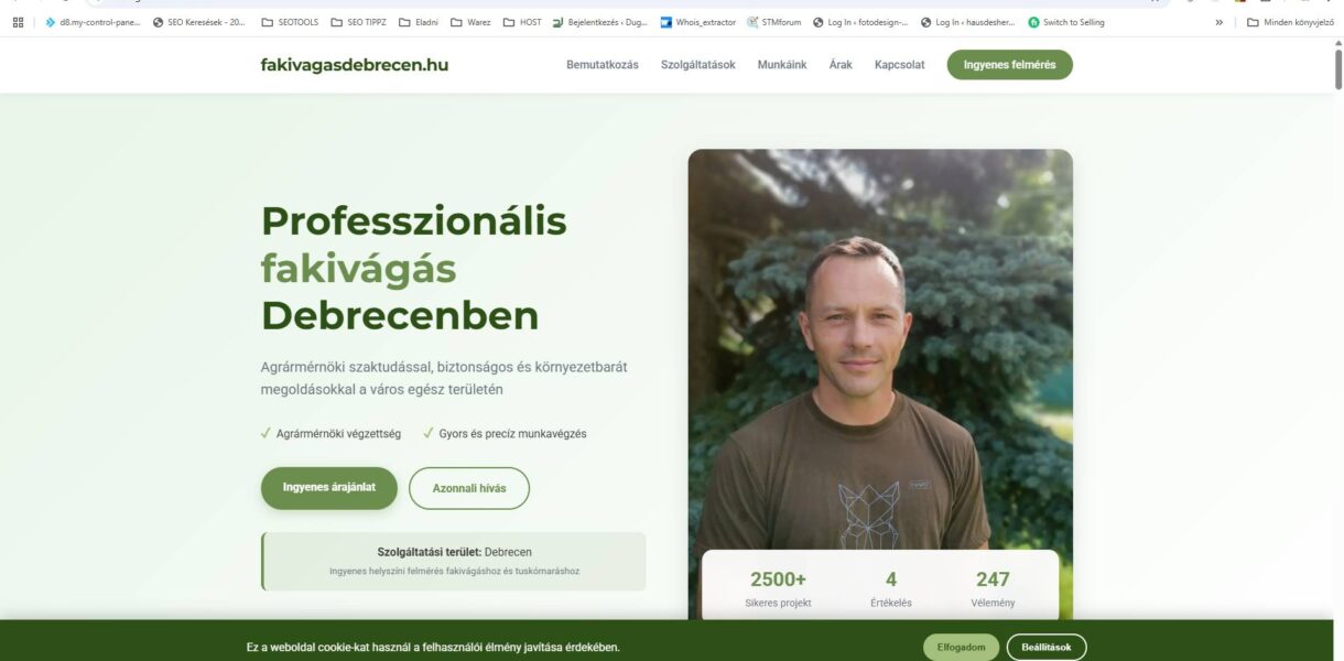 fakivágás debrecen
